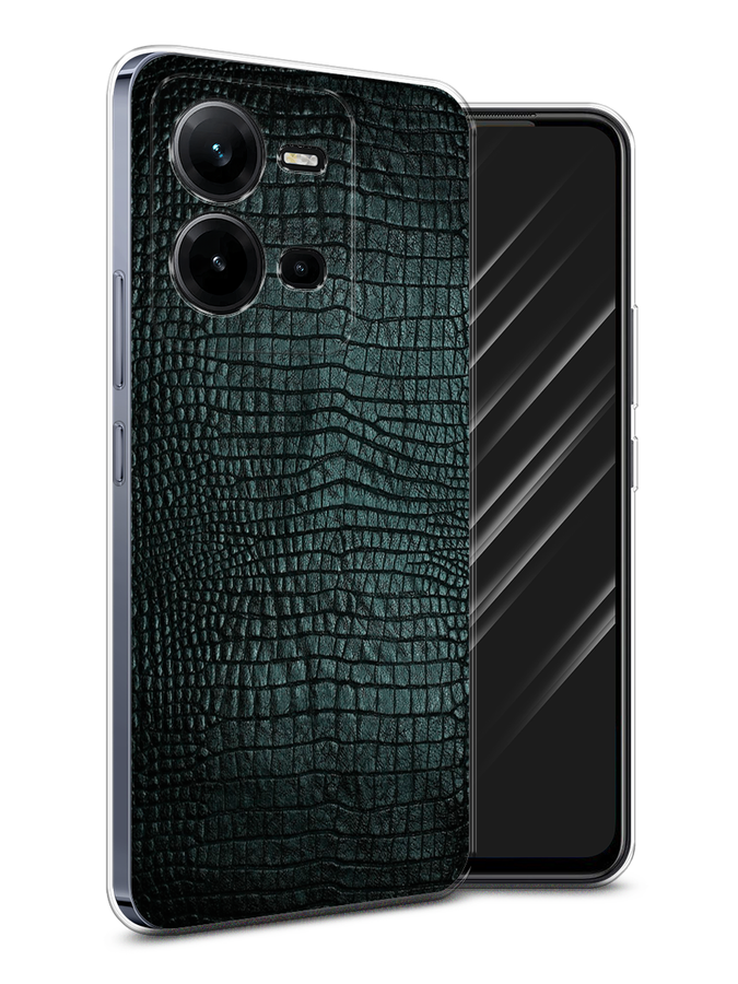

Чехол Awog на Vivo V25 / Виво V25 "Черная змея", Черный;серый;голубой