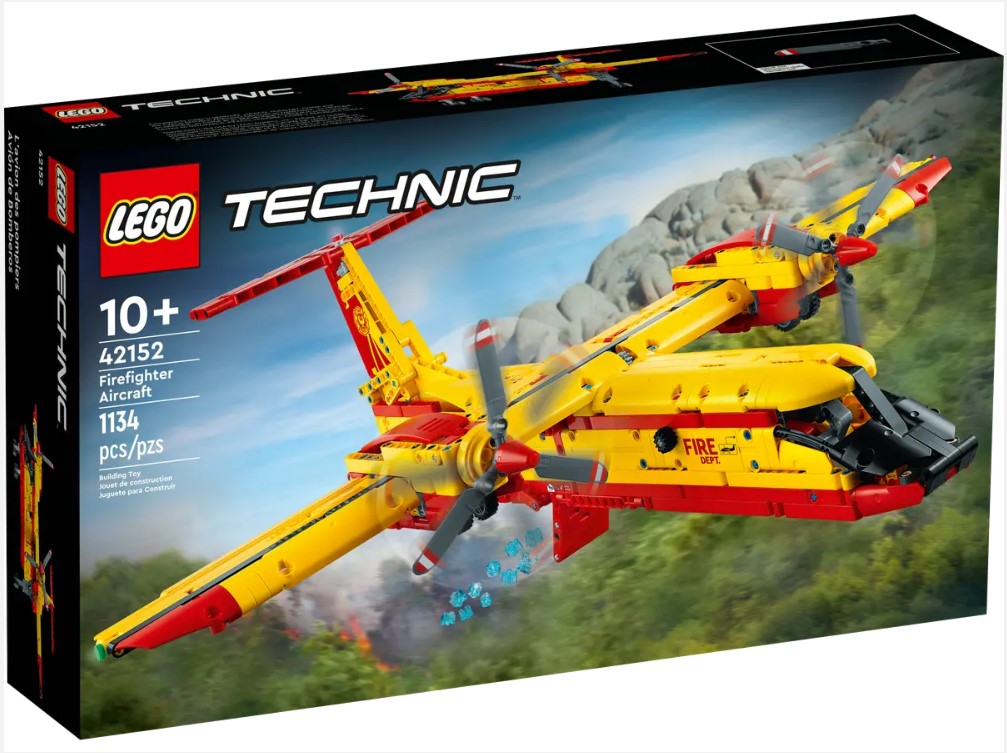 Конструктор LEGO Technic Firefighter Aircraft Пожарный самолёт, 42152