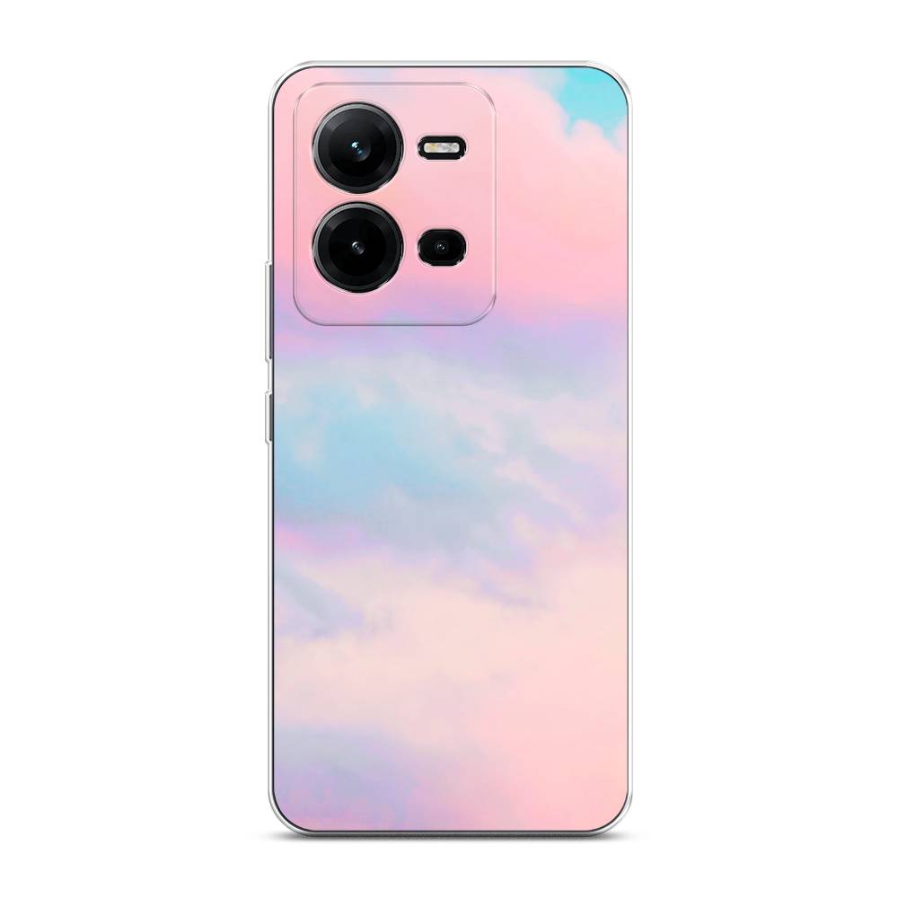 

Чехол Awog на Vivo V25 / Виво V25 "Розовые облака", Розовый;фиолетовый