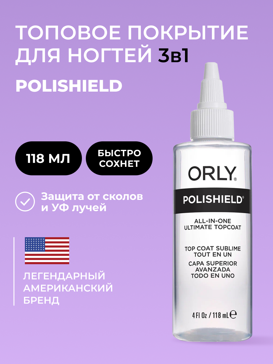 Закрепитель лака для ногтей 3 в 1 Ultimate Top coat 118 мл 2825₽