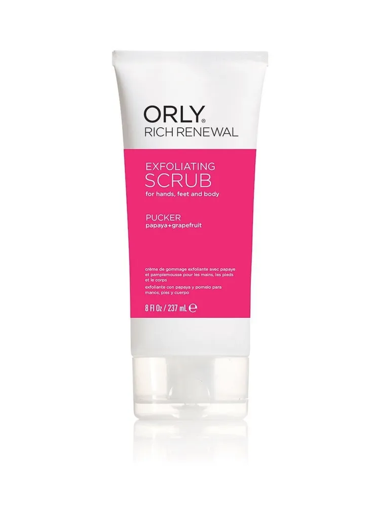 Скраб для рук и ног ORLY RICH RENEWAL Pucker Scrub 237 мл