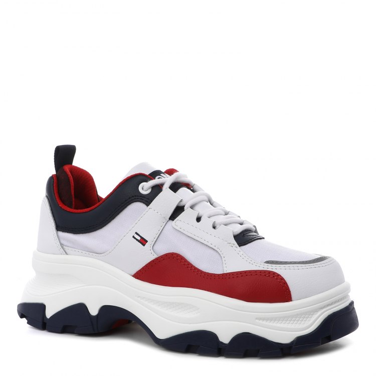 фото Кроссовки женские tommy jeans en0en01453_2506566 белые 37 eu