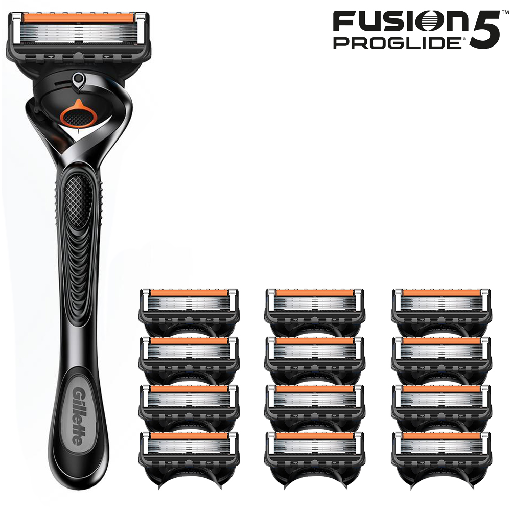 Бритвенный станок Gillette Fusion5 ProGlide + 12 сменных кассет Fusion5 ProGlide бритвенный станок gillette fusion5 12 сменных кассет fusion5
