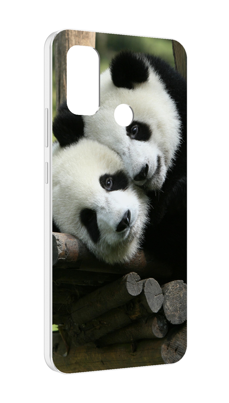 

Чехол MyPads Две-панды для UleFone Note 10P/Note 10, Прозрачный, Tocco