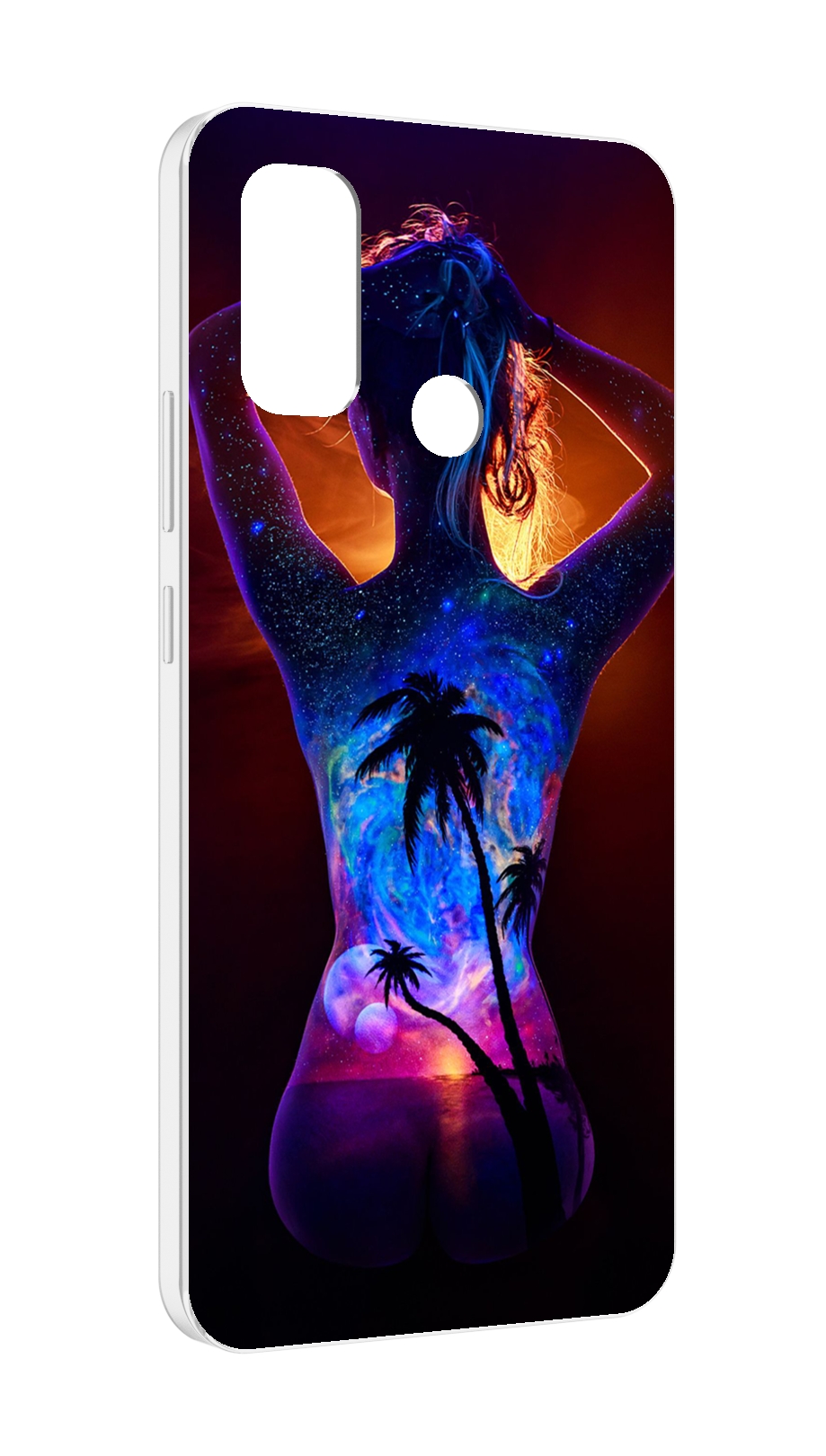 

Чехол MyPads Девушка-и-пальмы женский для UleFone Note 10P/Note 10, Прозрачный, Tocco
