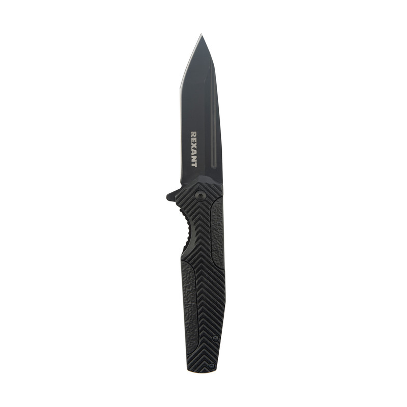 Туристический нож Rexant 12-4909-2, black