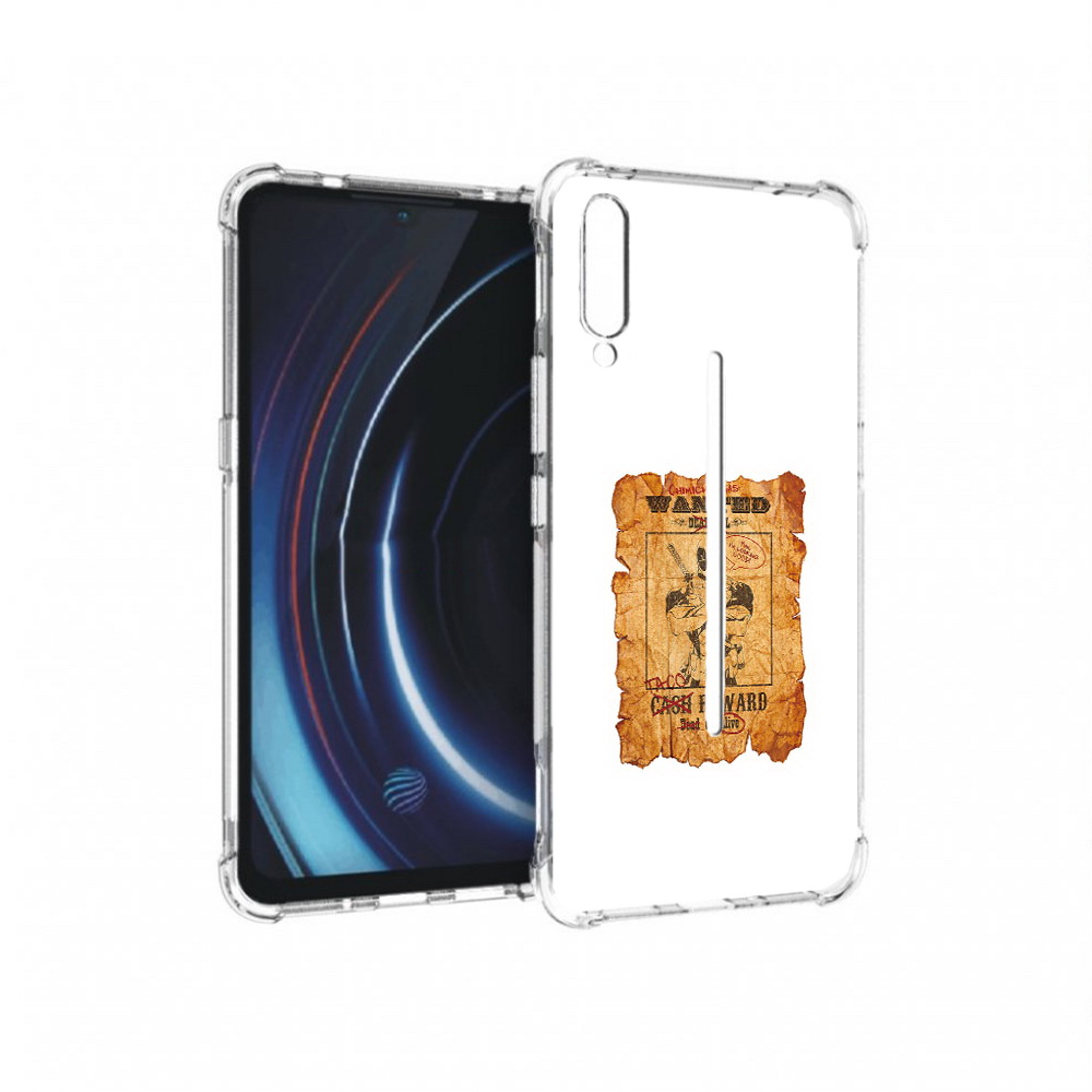 

Чехол MyPads Tocco для Vivo iQOO дедпул (PT226955.389.317), Прозрачный, Tocco
