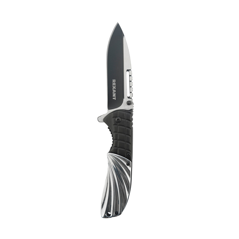 Туристический нож Rexant 12-4910-2, black