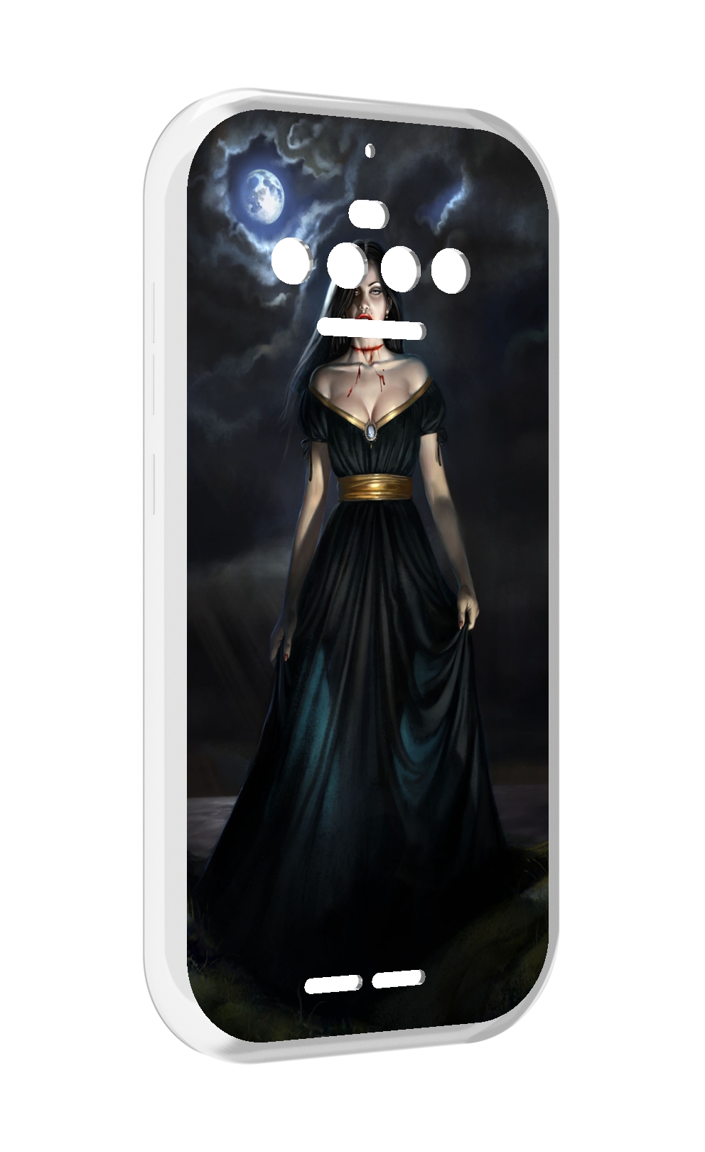 

Чехол MyPads девушка с порезом на горле женский для Oukitel F150 R2022, Прозрачный, Tocco