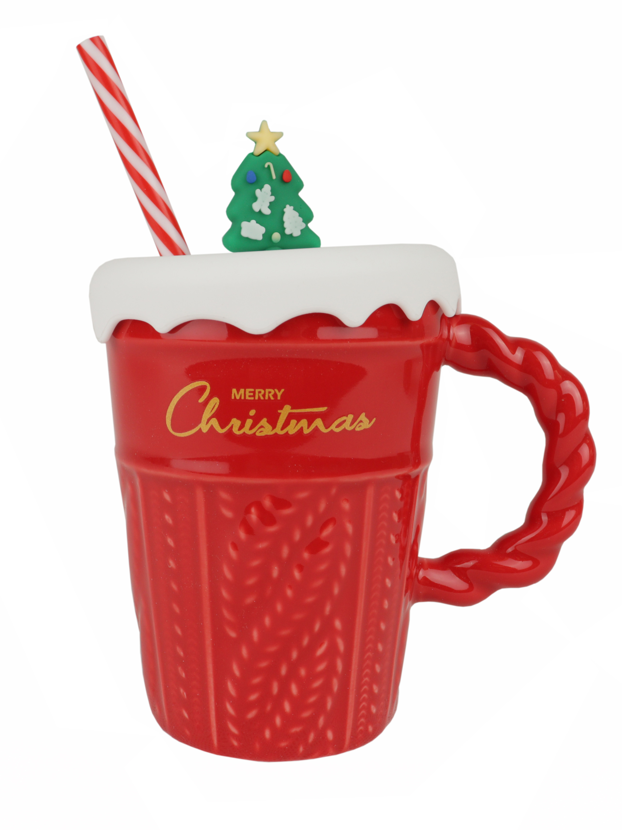 Кружка Зимняя сказка Новый Год 680093-1 400мл, красная