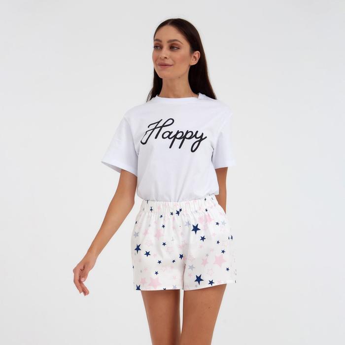 Шорты домашние женский KAFTAN белый 44-46