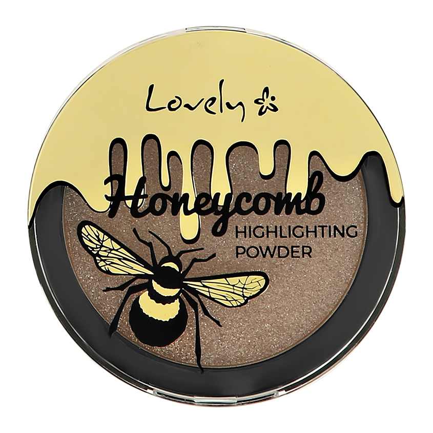 фото Пудра-хайлайтер lovely honey bee тон 2