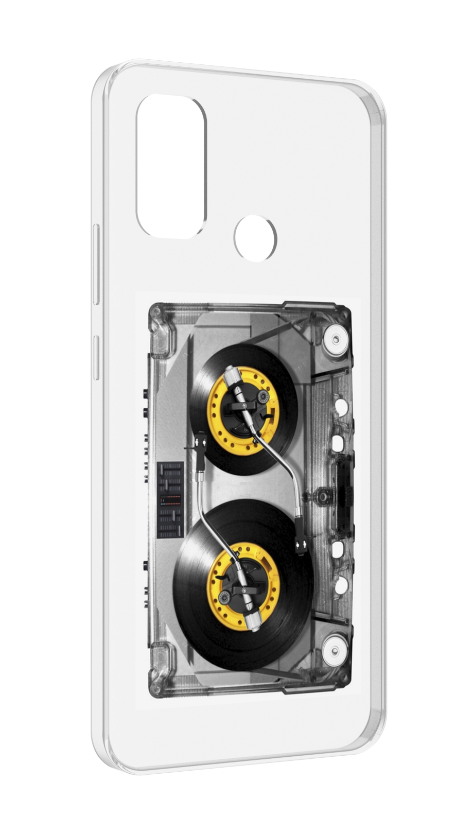 

Чехол MyPads Кассета музыкальная для UleFone Note 10P/Note 10, Прозрачный, Tocco