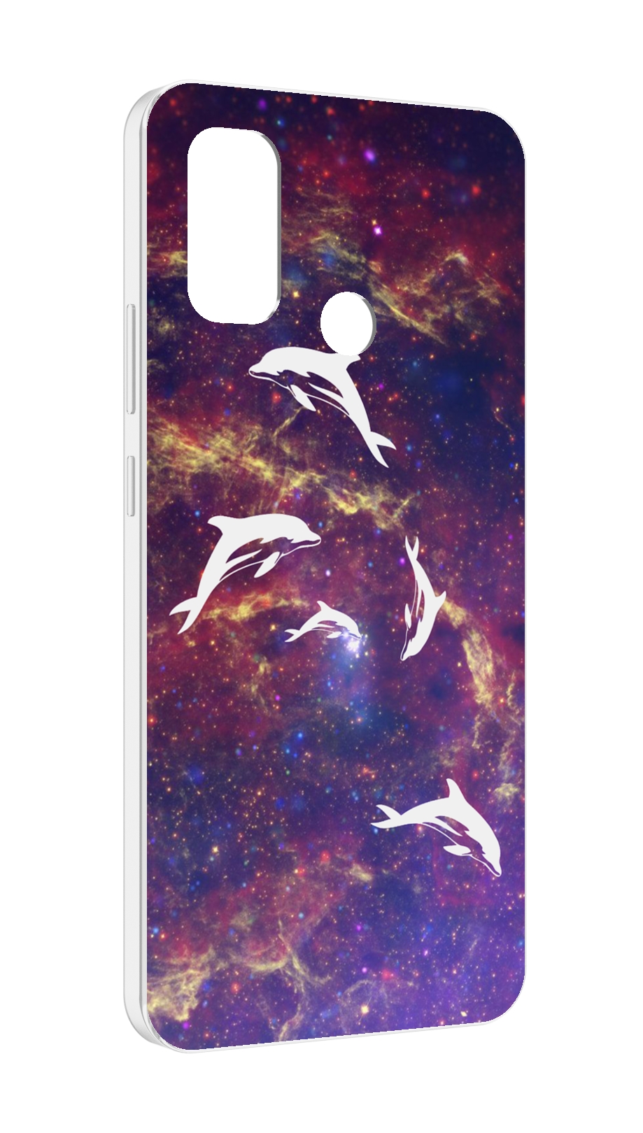 

Чехол MyPads Космические-дельфины для UleFone Note 10P/Note 10, Прозрачный, Tocco