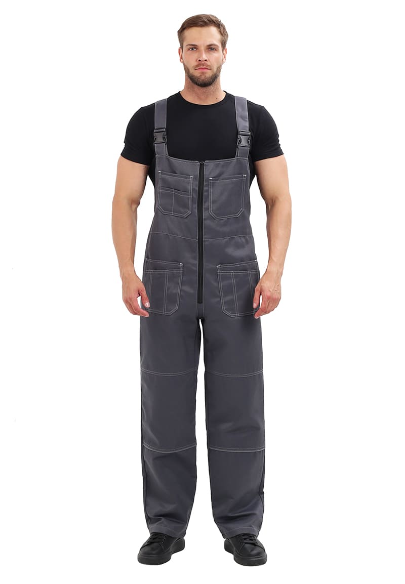 Полукомбинезон рабочий мужской Ursus РОЛЬФ серый 60-62 RU
