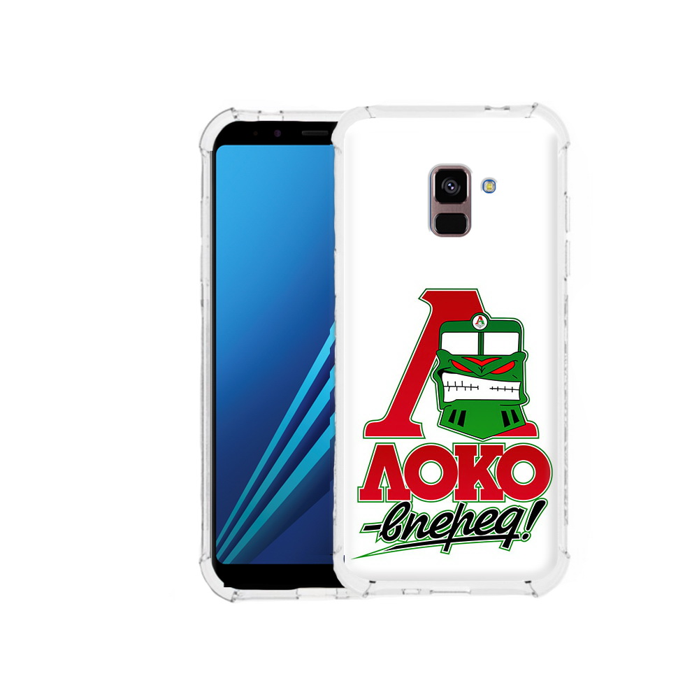 

Чехол MyPads Tocco для Samsung Galaxy A8 Plus ФК локо вперед (PT119249.593.181), Tocco