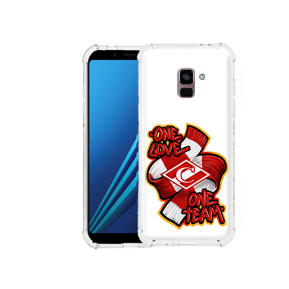 

Чехол MyPads Tocco для Samsung Galaxy A8 Plus ФК спарак 1 любовь (PT119249.593.184), Tocco