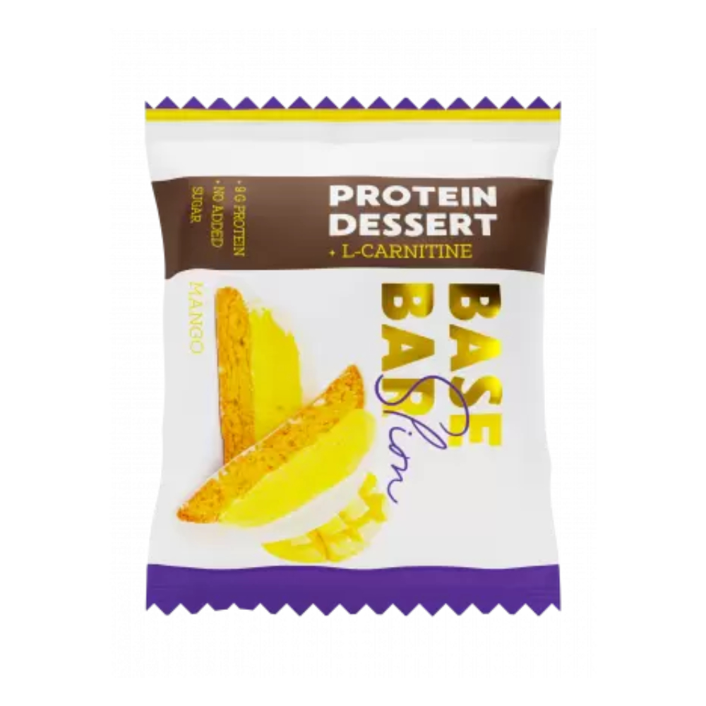 Печенье Base bar slim Protein dessert 12% протеина, со вкусом манго, 45 г