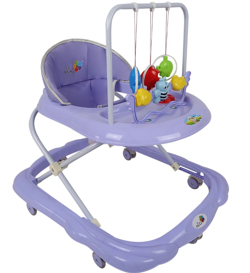 

Ходунки «BUGGY C», фиолетовый, 6 силик. колес, муз., свет