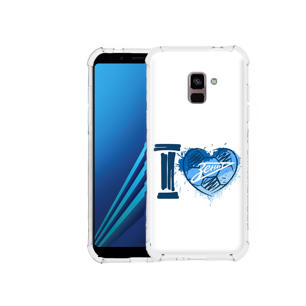 

Чехол MyPads Tocco для Samsung Galaxy A8 Plus ФК я люблю зенит (PT119249.593.186), Tocco