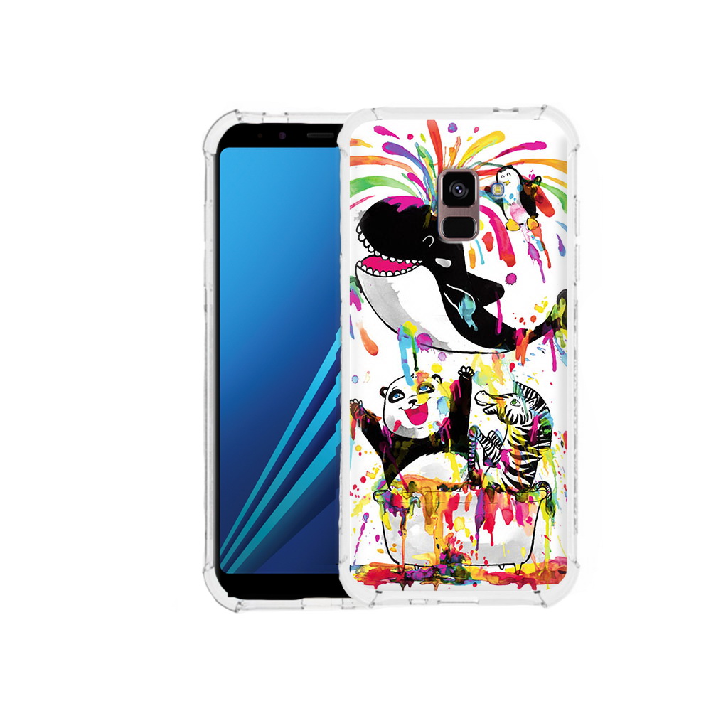 

Чехол MyPads Tocco для Samsung Galaxy A8 Plus Хиппи кит (PT119249.593.191), Tocco