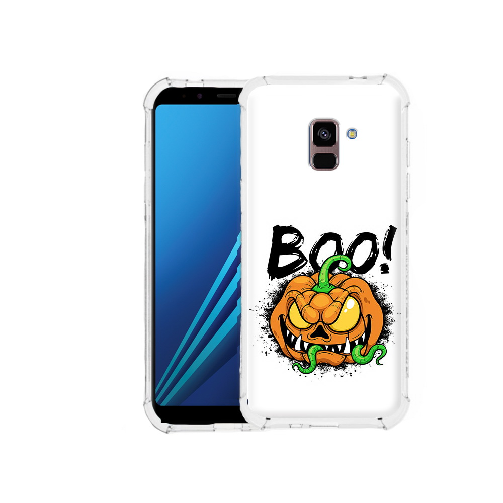 

Чехол MyPads Tocco для Samsung Galaxy A8 Plus Хэллоуин бу (PT119249.593.193), Tocco