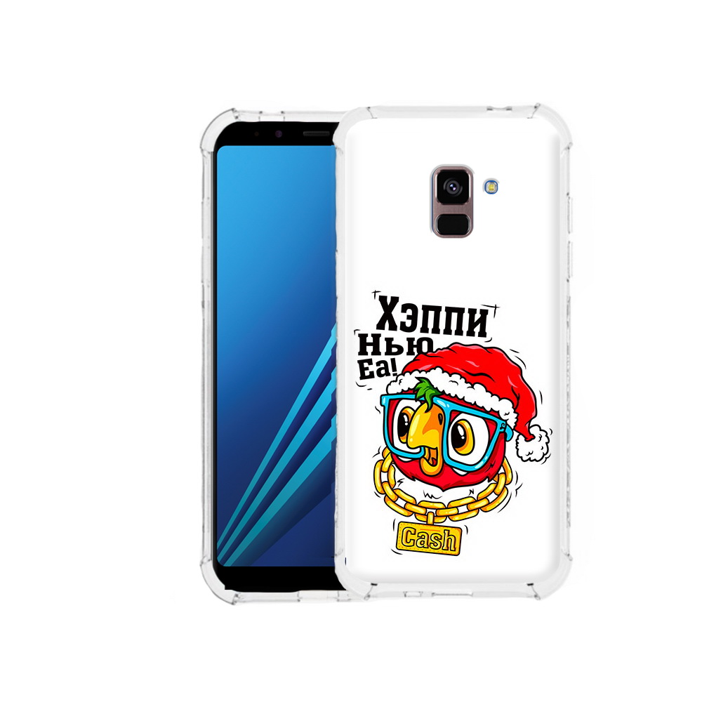 

Чехол MyPads Tocco для Samsung Galaxy A8 Plus Хэппи нью еа (PT119249.593.196), Tocco