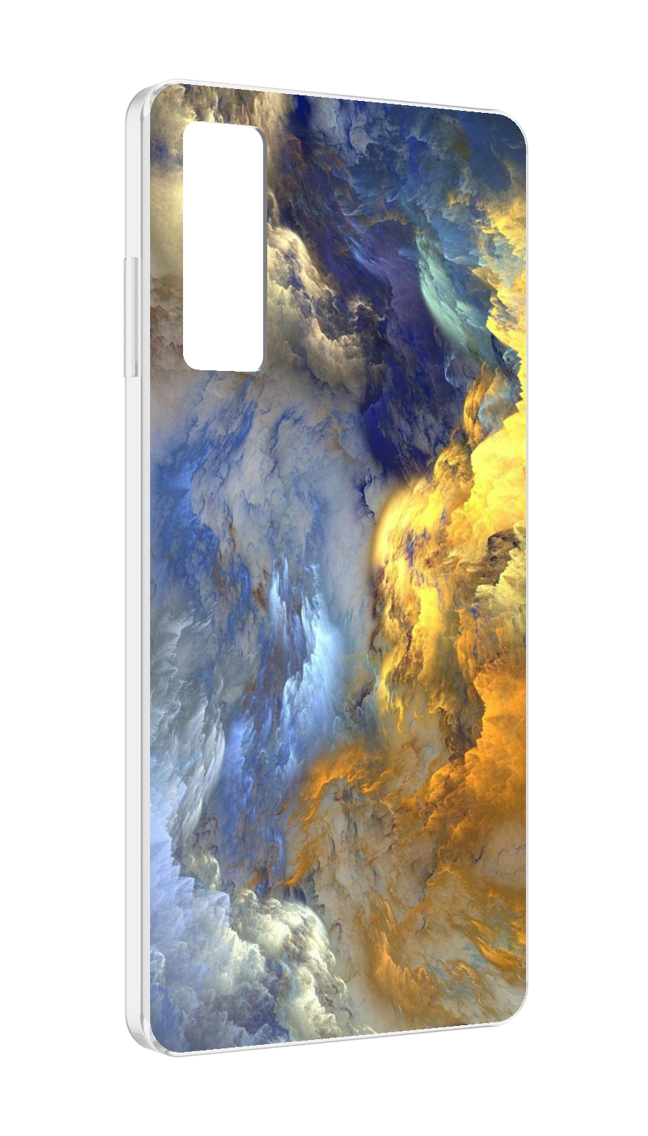 

Чехол MyPads мраморное небо для TCL 20 5G, Прозрачный, Tocco