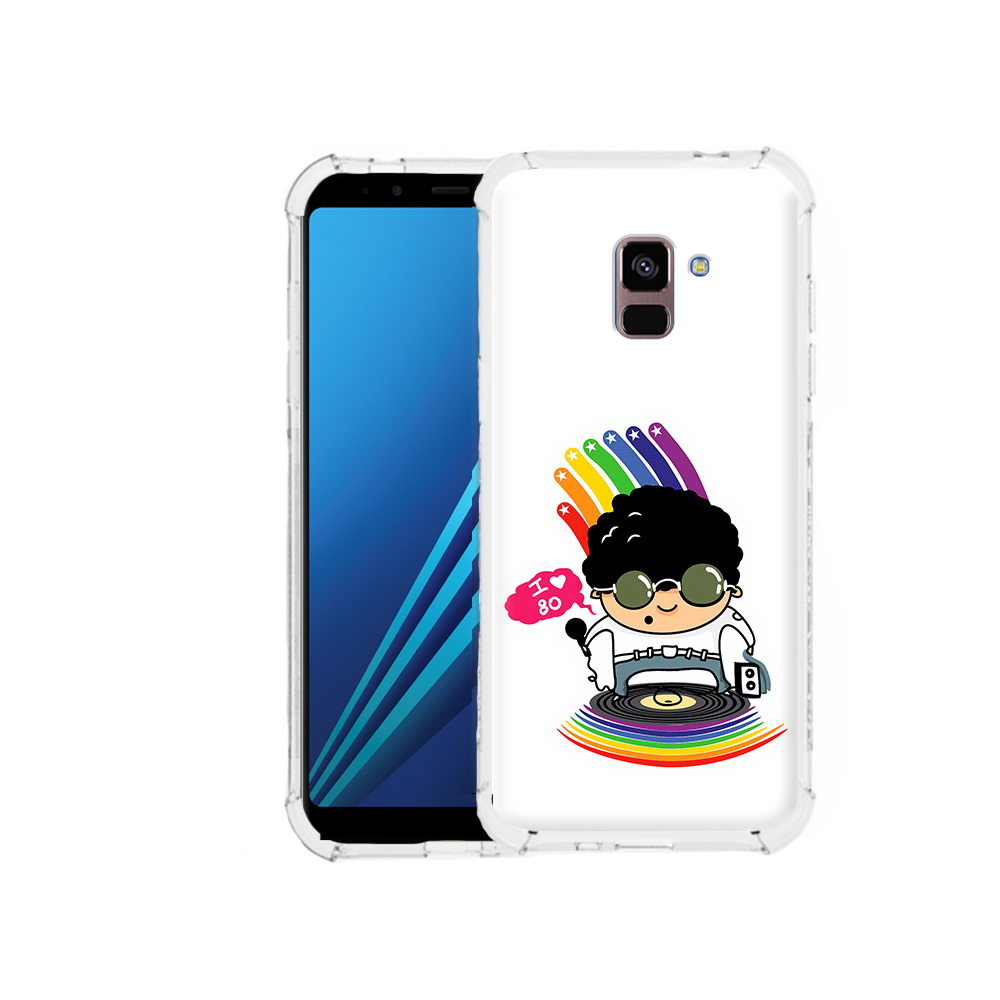 

Чехол MyPads Tocco для Samsung Galaxy A8 Plus Я люблю 80-е (PT119249.593.205), Tocco