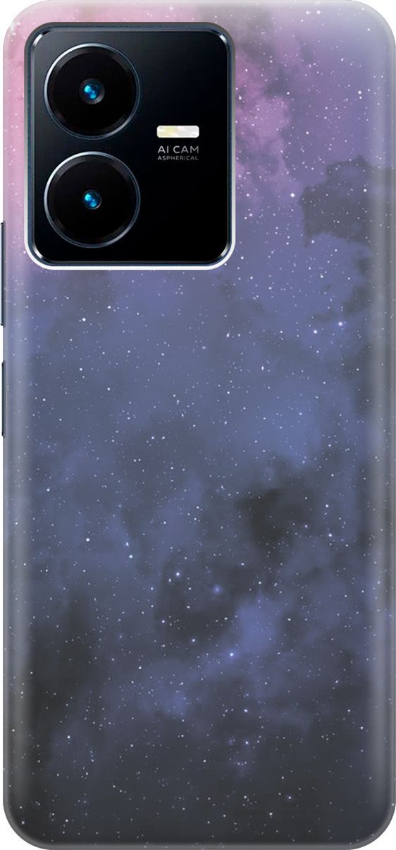 Силиконовый чехол на Vivo Y22 с принтом 