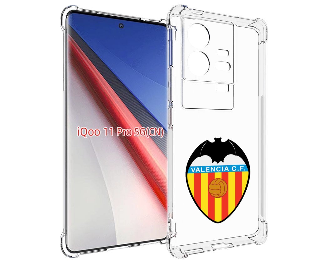 

Чехол бампер MyPads фк-валенсия-2 для Vivo iQOO 11 Pro противоуд..., Прозрачный, Tocco