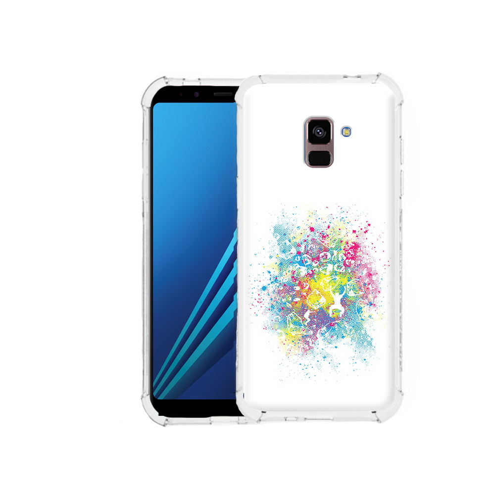 

Чехол MyPads Tocco для Samsung Galaxy A8 Plus акварель абстракция (PT119249.593.214), Tocco