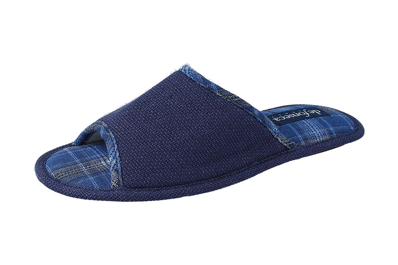 

Тапочки мужские de fonseca BARI TOP E PA M941R1 синие 46-47 RU, Синий, BARI TOP E PA M941R1