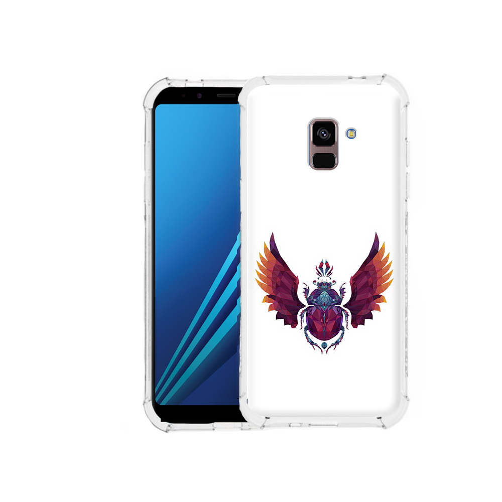 

Чехол MyPads Tocco для Samsung Galaxy A8 Plus алмазный скоробей (PT119249.593.219), Tocco