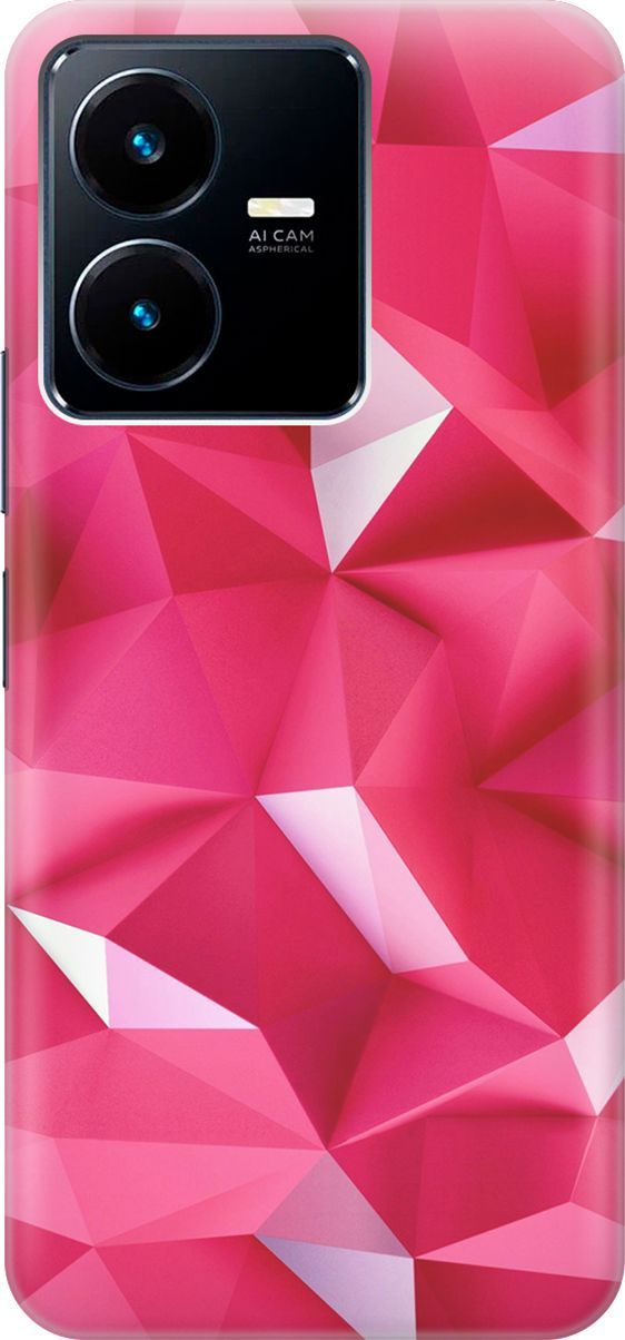 Силиконовый чехол на Vivo Y22 с принтом 