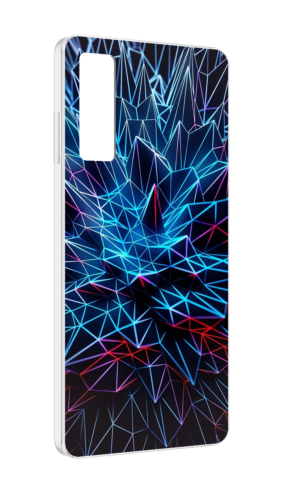 

Чехол MyPads неоновая-абстракция для TCL 20 5G, Прозрачный, Tocco