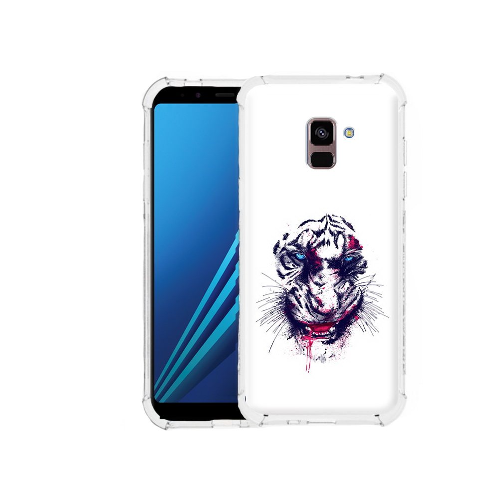 

Чехол MyPads Tocco для Samsung Galaxy A8 Plus безумный тигр (PT119249.593.228), Tocco