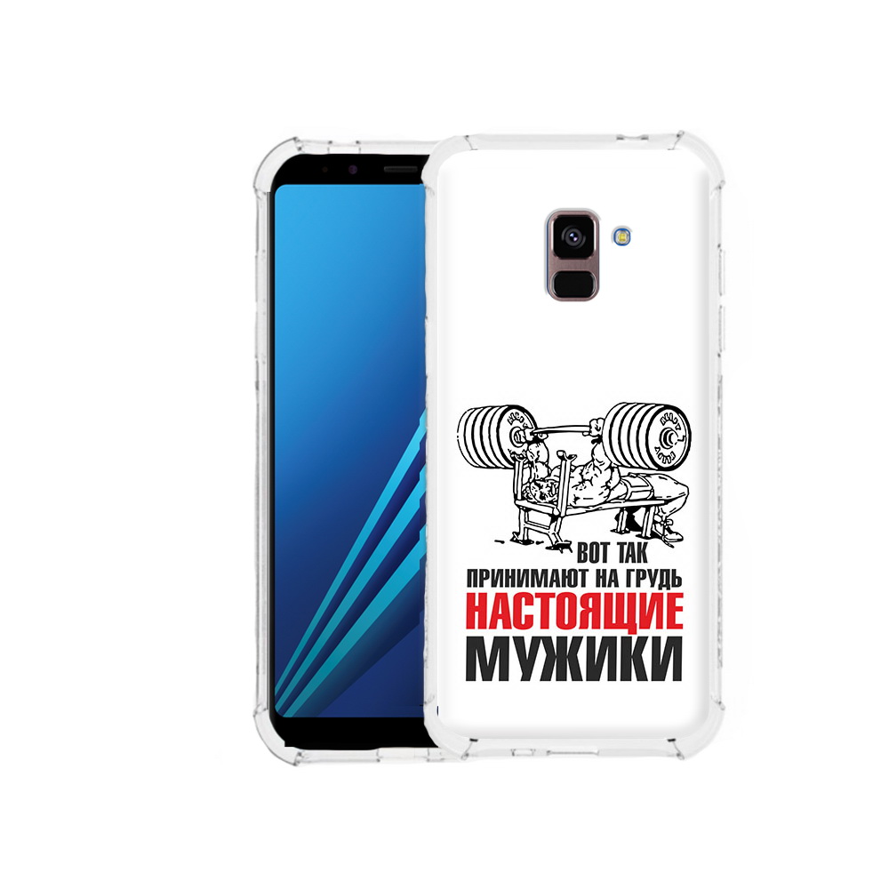 

Чехол MyPads Tocco для Samsung Galaxy A8 Plus бодибилдинг для мужиков (PT119249.593.233), Tocco