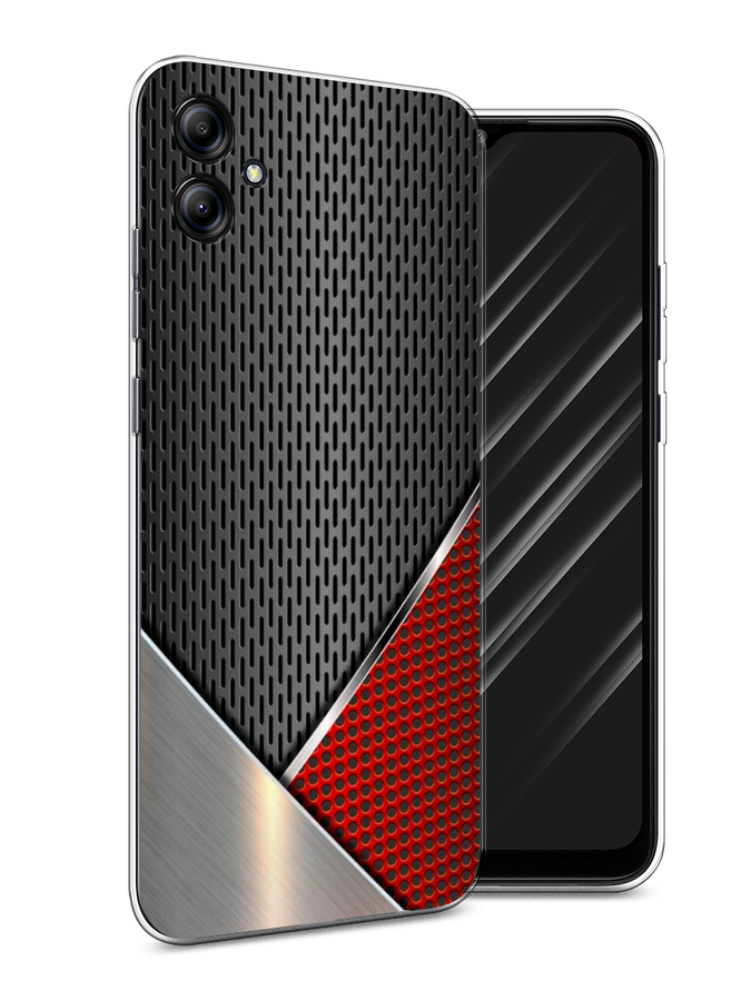 

Чехол Awog на Samsung Galaxy A04e "Стальной металл", Черный;красный;серебристый, 2107650-1