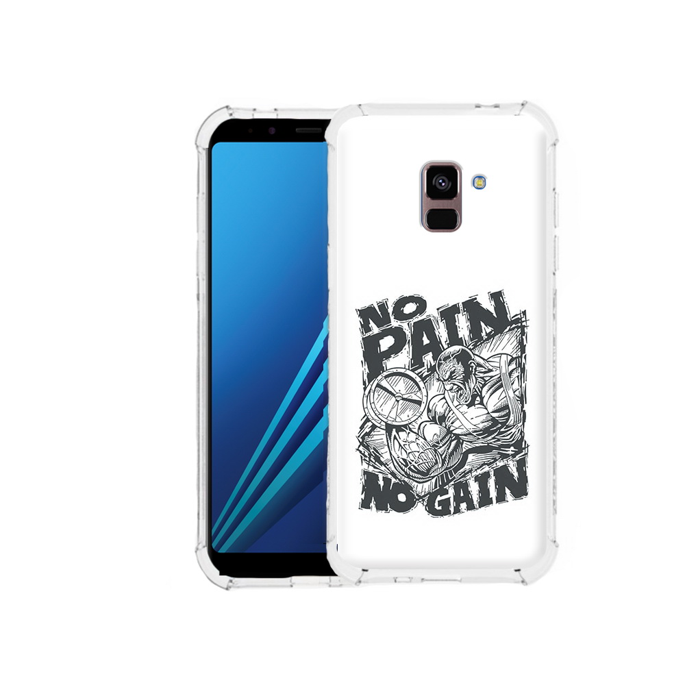 

Чехол MyPads Tocco для Samsung Galaxy A8 Plus бодибилдинг тяжелая работа, Tocco