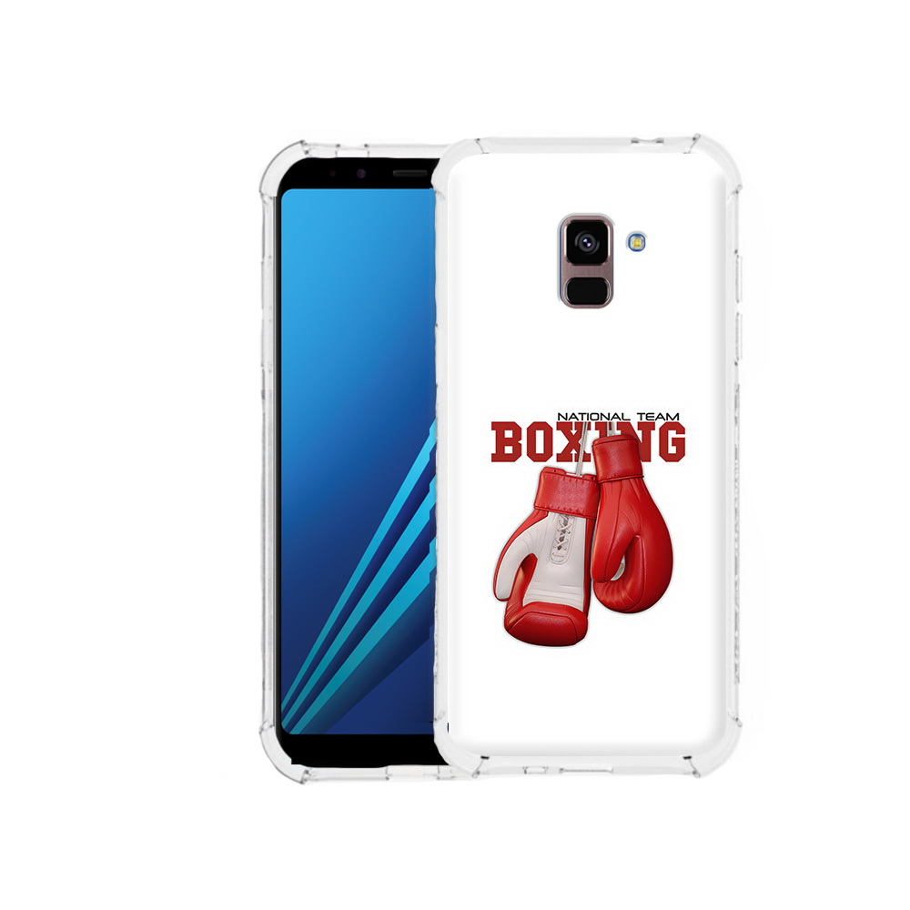 

Чехол MyPads Tocco для Samsung Galaxy A8 Plus боксерские перчатки (PT119249.593.244), Tocco