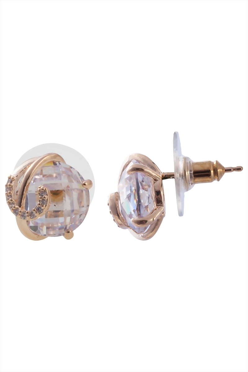 

Серьги пусеты из бижутерного сплава Lotus Jewelry 3043E-07wz, хрусталь, 3043E-07wz