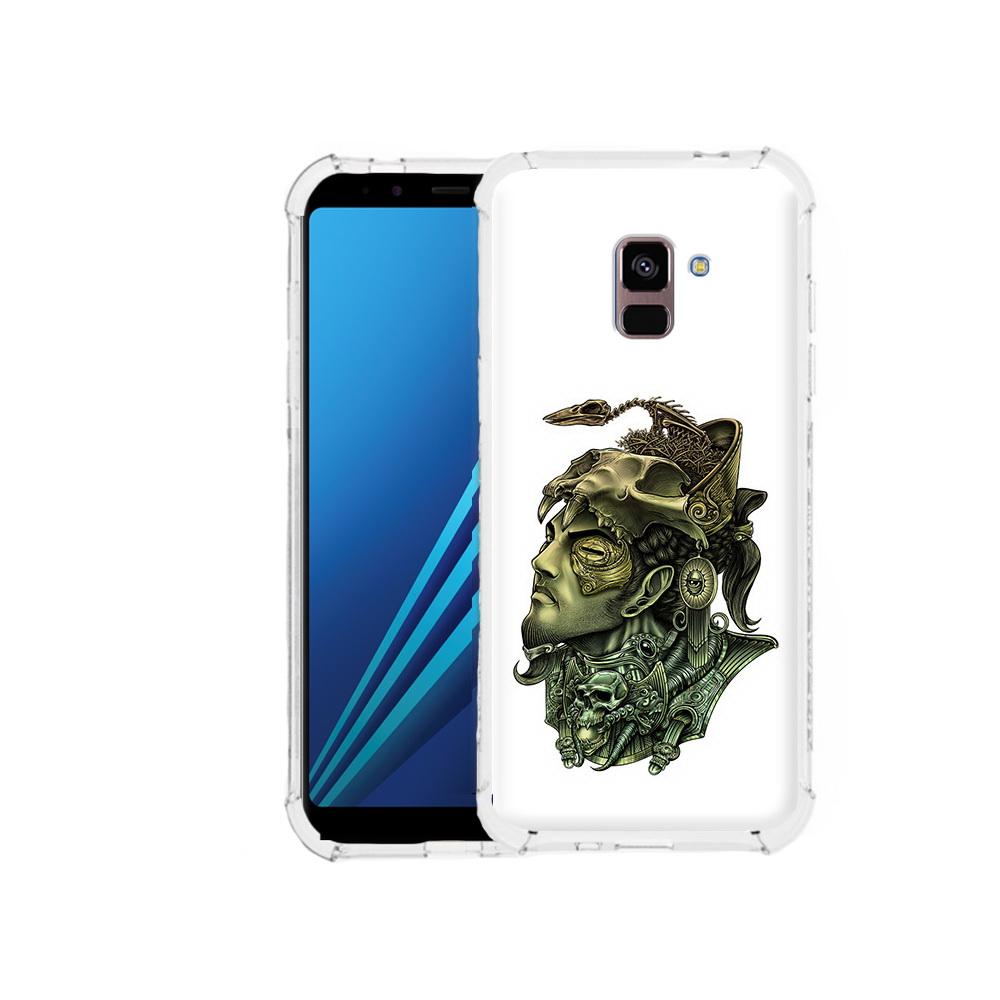 

Чехол MyPads Tocco для Samsung Galaxy A8 Plus бронзовый воин (PT119249.593.248), Tocco