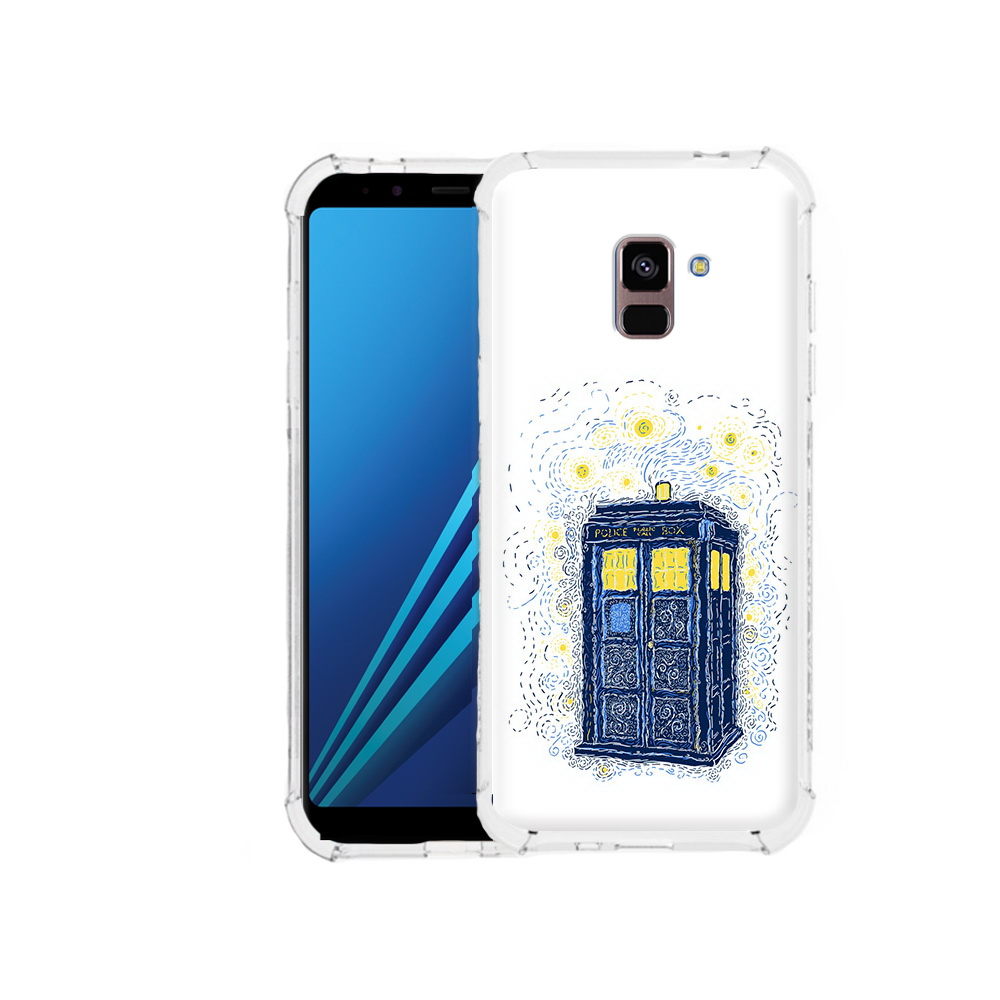 

Чехол MyPads Tocco для Samsung Galaxy A8 Plus будка рисунок (PT119249.593.249), Tocco