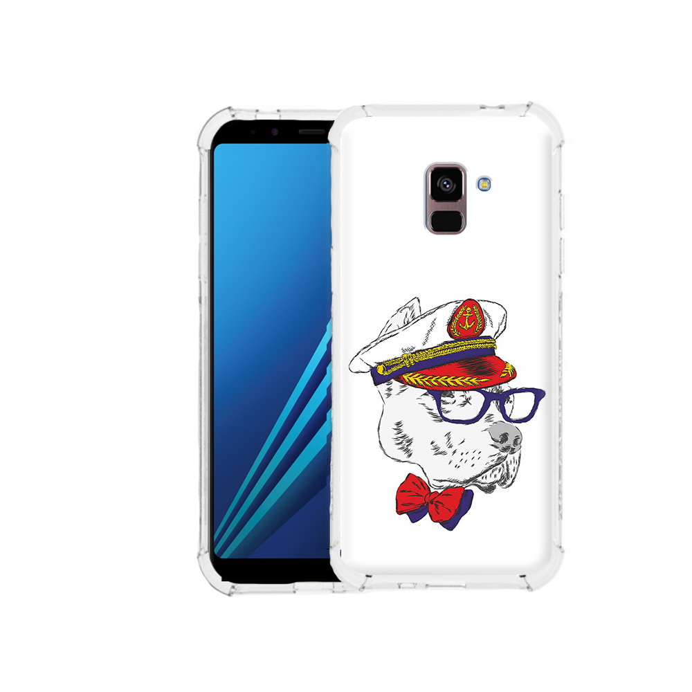 

Чехол MyPads Tocco для Samsung Galaxy A8 Plus бульдог (PT119249.593.251), Tocco