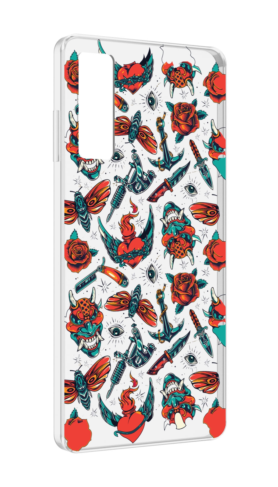 

Чехол MyPads олд-скул-пак для TCL 20 5G, Прозрачный, Tocco