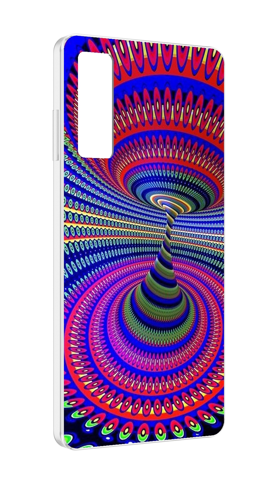 

Чехол MyPads оптическая иллюзия для TCL 20 5G, Прозрачный, Tocco