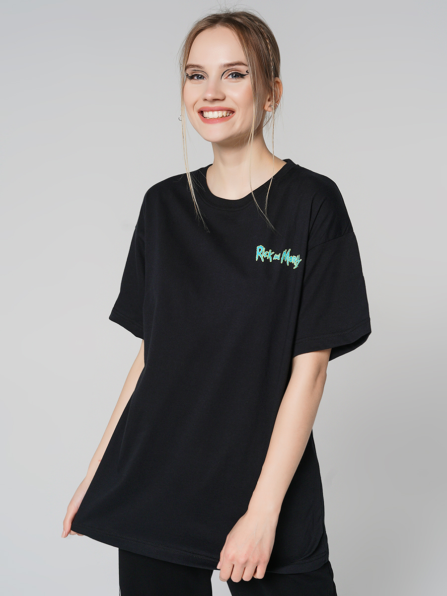 

Футболка женская ТВОЕ 84037 цв. черный р.XL, 84037
