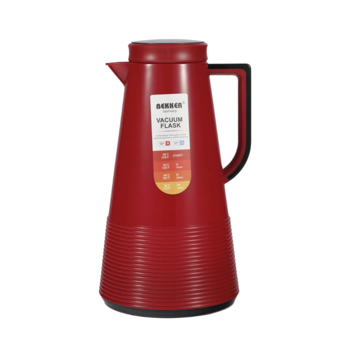 

Термос пластиковый BK-4424 1,5л Premium, Красный, BK-4424
