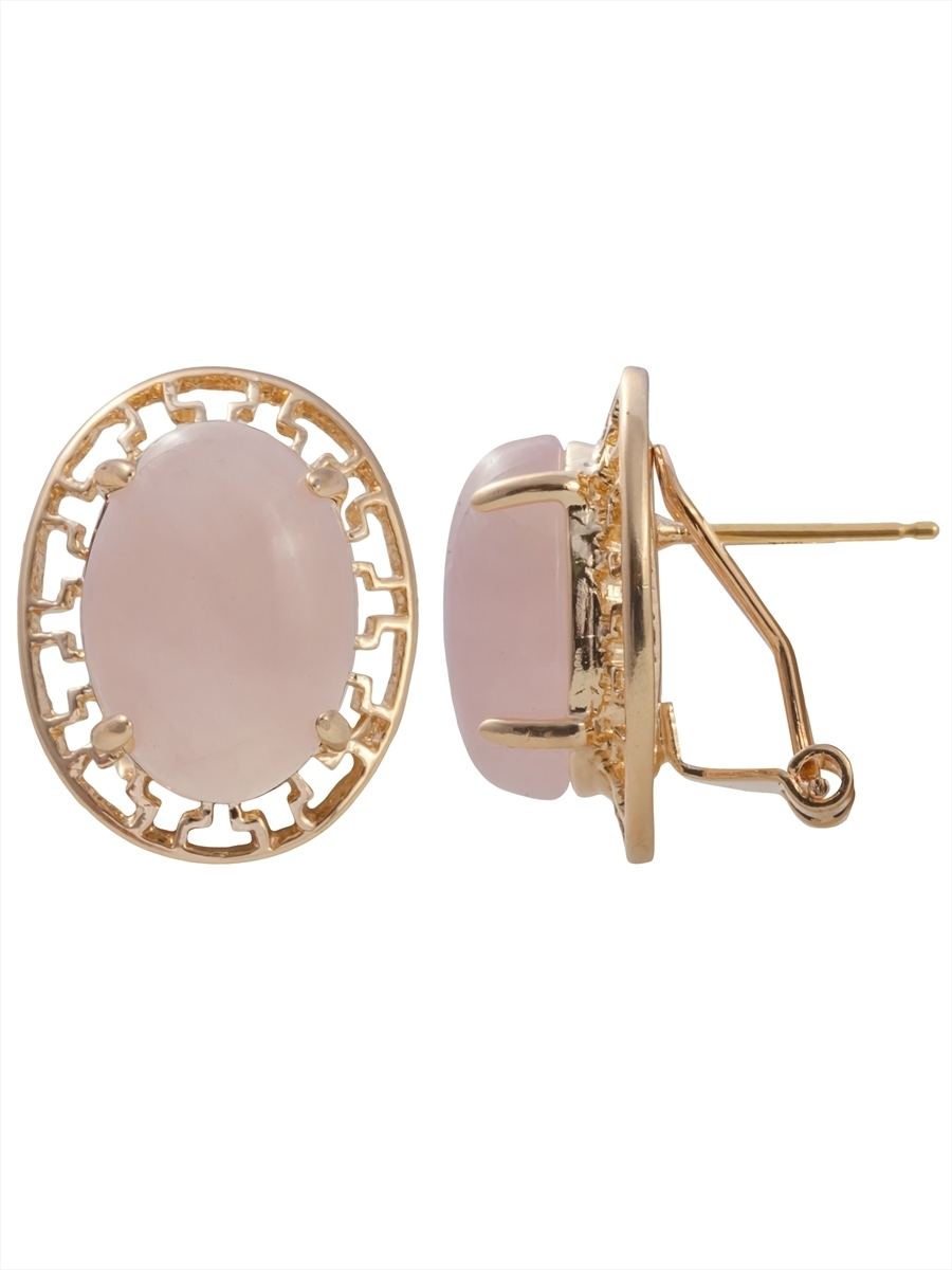 

Серьги из бижутерного сплава Lotus Jewelry 897Е-07Qpink, кварц, 897Е-07Qpink